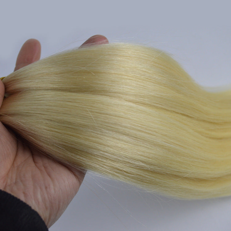 Fashion Straight Hair Real Wig Hair Extension Hair Tress Fashion Straight Hair Real Wig Hair Extension Hair Tress